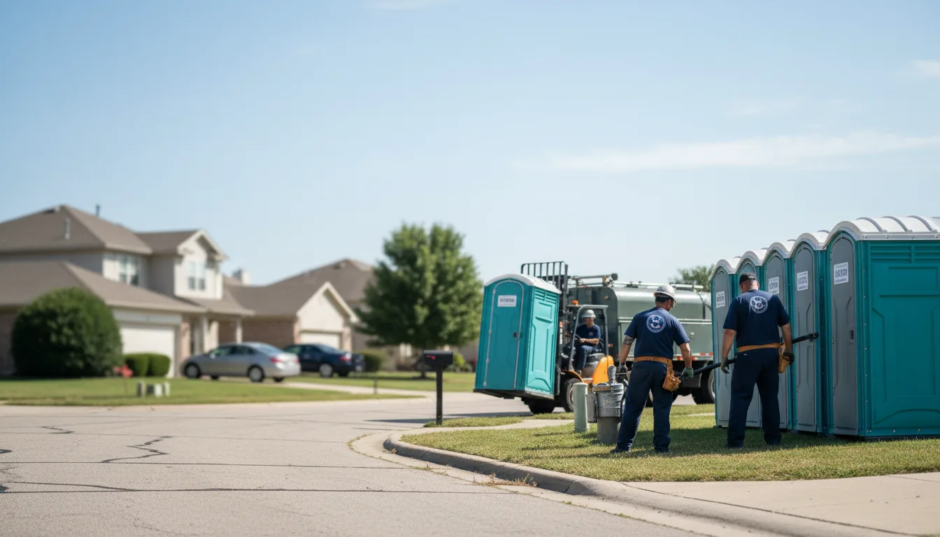 Porta Potty Rental in Dunreith, IN near me